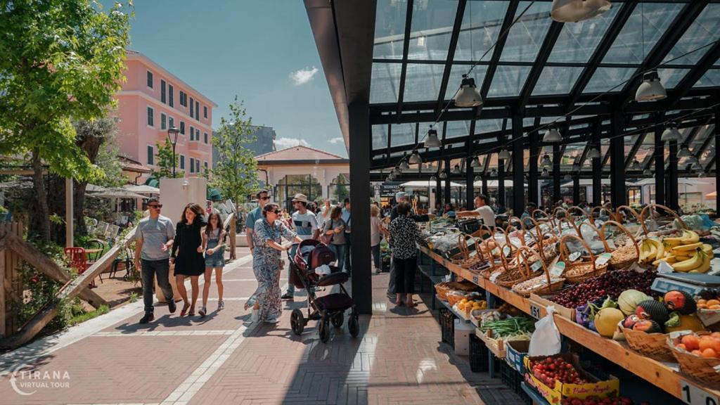 New Bazaar Hotel Tirana Zewnętrze zdjęcie